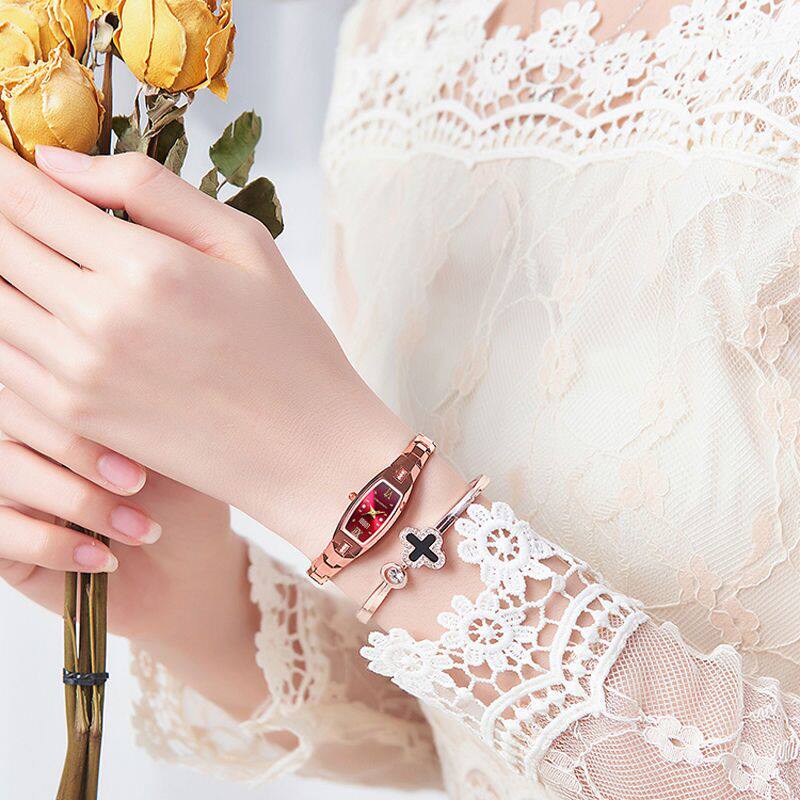 瑞士新款女士全自动防水夜光机械表 luodi罗迪国产腕表