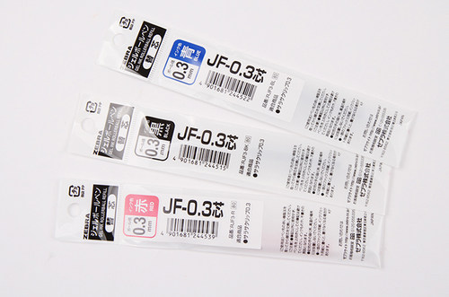 【司机笔店】ZEBRA日本斑马JJ15笔芯/替芯JF05/JF04/JF03还有速干 - 图1