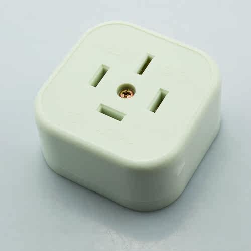 明装 380V 25A 16A 三相四线大功率扁四插插头 工业电源插头插座 - 图2