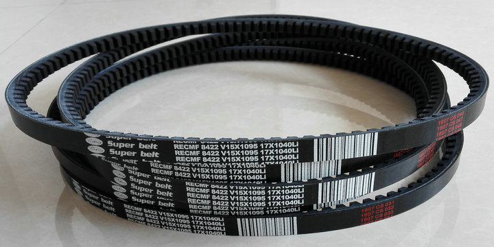 三角皮带汽车风扇电机皮带A型有齿13x940 945 950 955 960 965Li - 图1