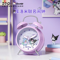 Authentic port ZGOx Culometer small alarm clock Children girl students dedicated to getting up and learning Self-disciplined cartoon clock