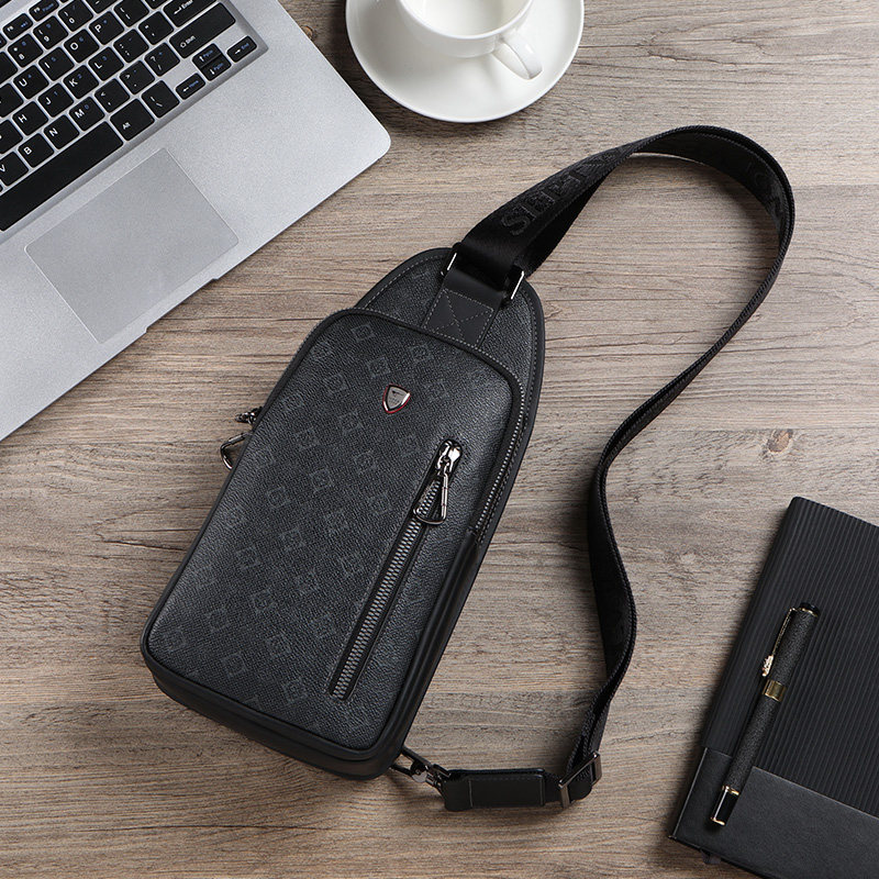 七匹狼胸包男士包包2022新款斜挎包 七匹狼妙瑞男士包袋