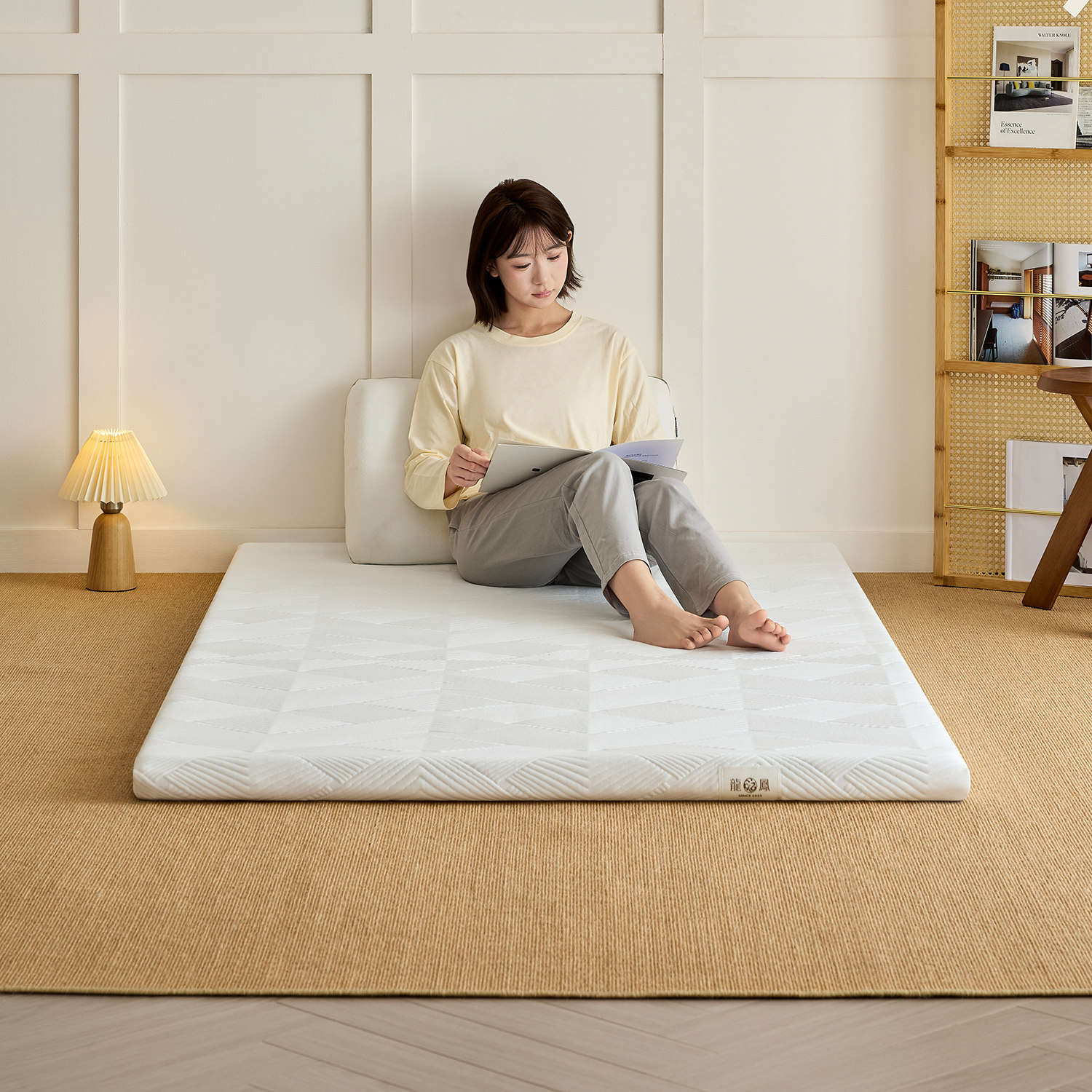 龙凤床垫榻榻米记忆棉床垫软垫家用卧室宿舍褥子学生乳胶垫子薄款,淘宝优惠券,粉丝福利购,淘宝优惠卷