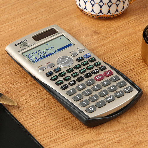 正品Casio/卡西欧FC-200V金融财务理财考试用计算器AFP/CFA计算机 - 图0