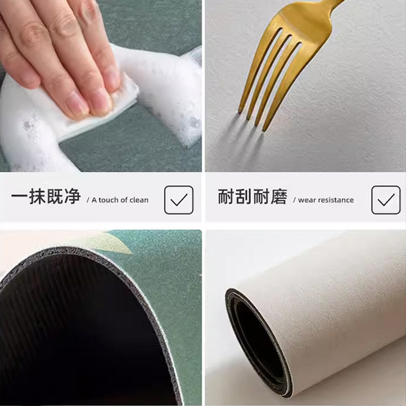 厨房专用L形转角地垫速干吸水防滑脚垫子可擦免洗耐脏好打理地毯,淘宝优惠券,粉丝福利购,淘宝优惠卷