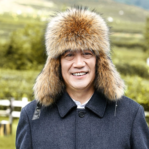 Мужская зимняя дорожная удерживающая тепло шапка, для среднего возраста