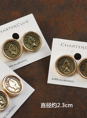 夸张复古欧美瑕疵品处理项链耳环