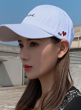 百搭休闲ins棒球帽女鸭舌帽帽子