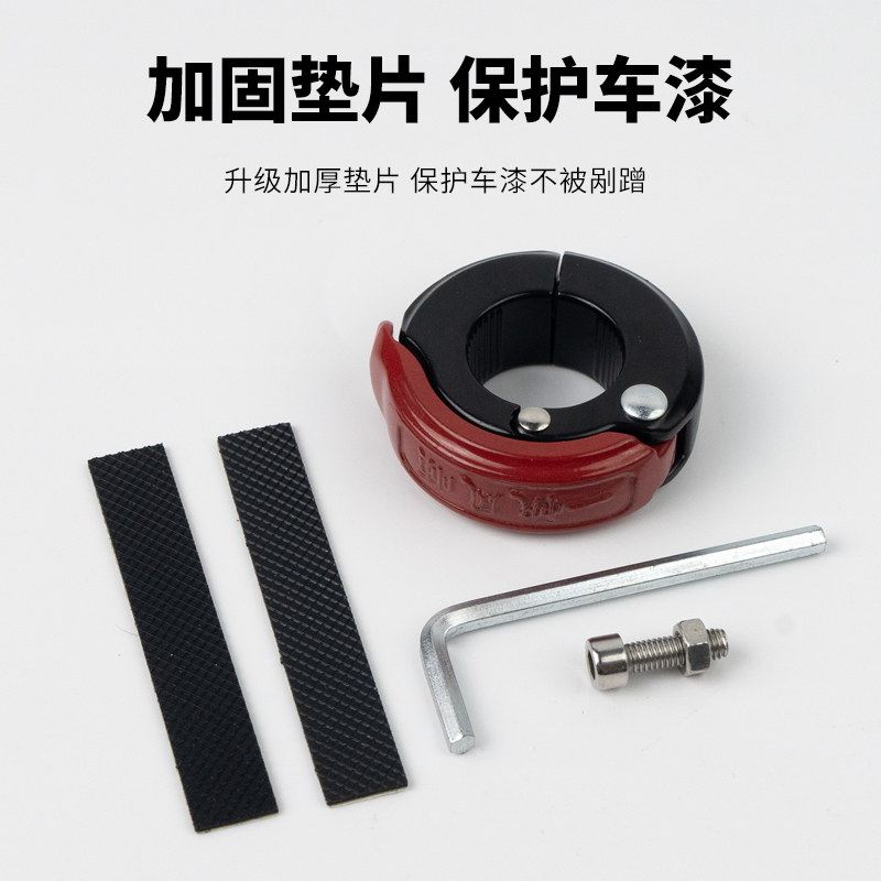 电动车挂钩通用前置免打孔小牛电瓶车自行车挂物勾摩托车合金挂钩