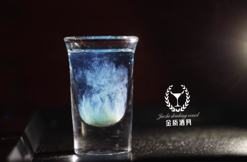 金质酒具加厚普通玻璃子弹杯shot烈酒杯白酒杯一口杯B52鸡尾酒 - 图2