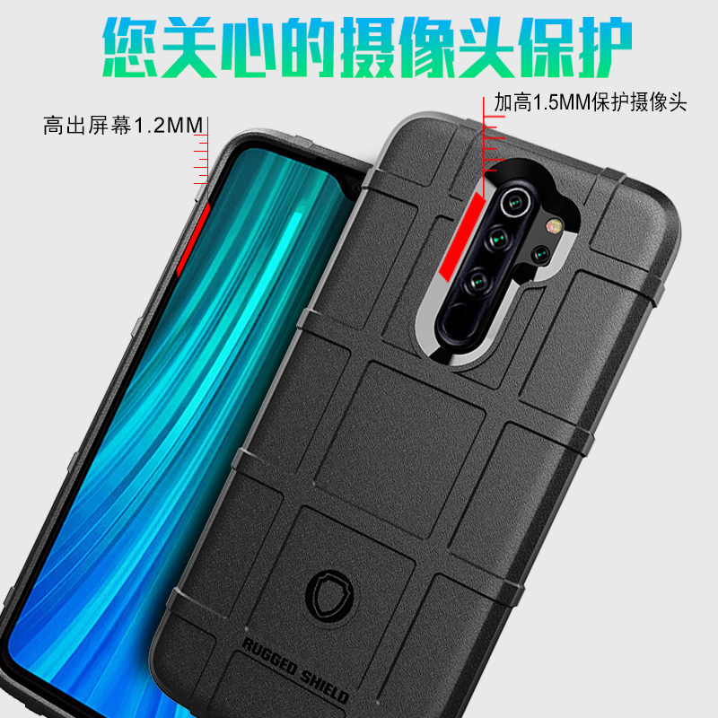 红米note8pro手机壳防摔马盖普RedMi8A手机套全包硅胶Note8保护壳磨砂软壳Pro红米8个性创意8a网红新款潮牌 - 图2