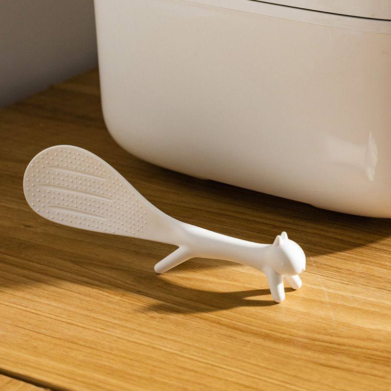 可站立松鼠饭勺食品级不易粘米饭铲子新款勺子盛饭专用园林摆件,淘宝优惠券,粉丝福利购,淘宝优惠卷