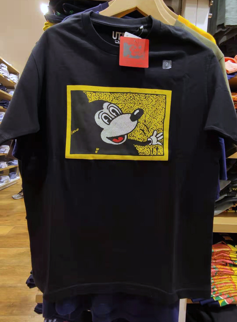 UNIQLO优衣库T恤2020米奇UT90周年Keith夏威夷MICKEY印花短袖