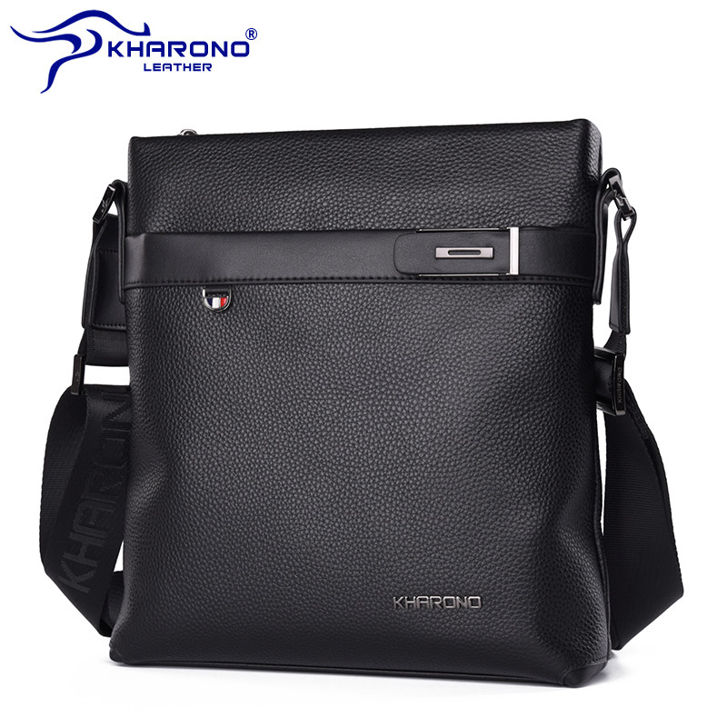 卡欧诺袋鼠男士真皮男包休闲单肩包 kharono男士包袋