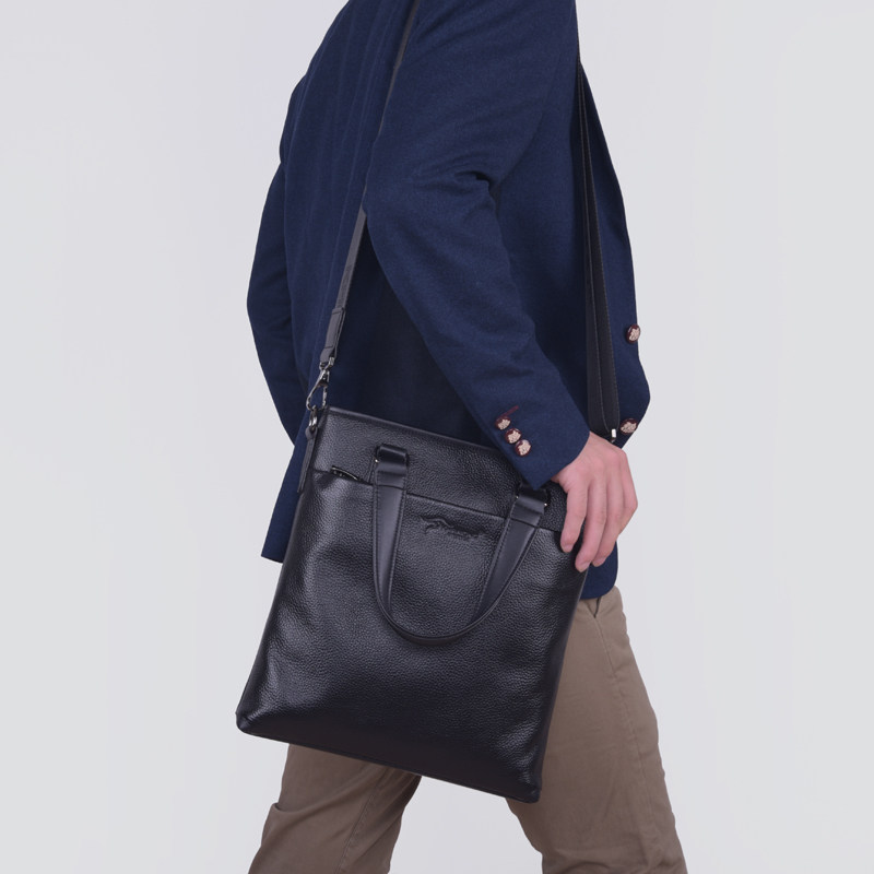 男式皮包牛皮男士潮男包包公文包 kharono男士包袋