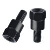 Motorcycle reflector heightening screw rearview mirror heightening m10 conversion 10-mile orthodontic reversal adapter conversion head