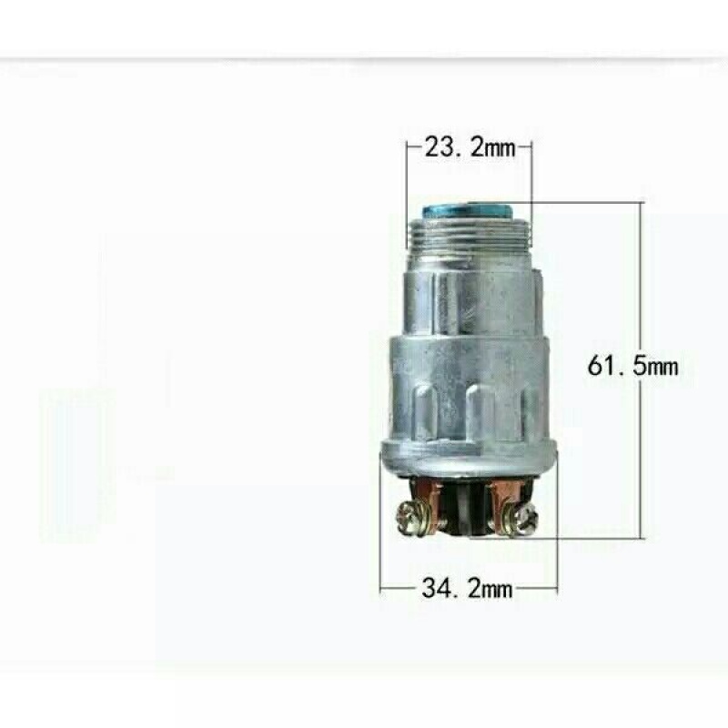 汽车农用车拖拉机叉车工程车点火开关启动锁JK423电器门锁钥匙 - 图0