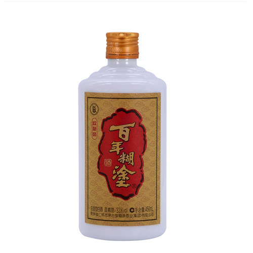 百年糊涂33度欢聚装450mL 国产浓香型低度白酒贵州红高粱酿制 - 图3