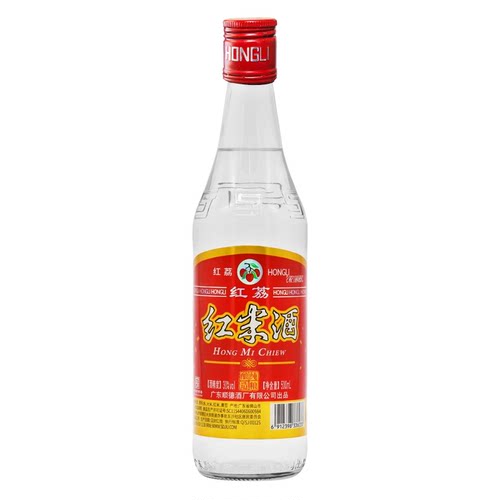 广东顺德酒厂红荔牌出口装顺德红米酒30度500ml*6瓶装 - 图0