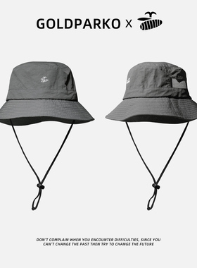 薄款帽子渔夫帽男登山帽夏季