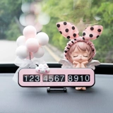 Парковочная стойка, электромобиль, милый телефон, мультяшный чехол для проездного