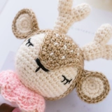 Плетеная детская погремушка ручной работы, крючок для вязания, набор материалов, кукла, «сделай сам», подарок на день рождения