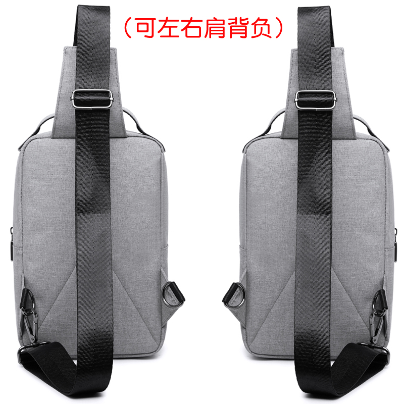 wolfhorse箱包旗舰店新款男士胸包休闲斜挎包运动小包包背包女腰包单肩包韩版男包潮包2