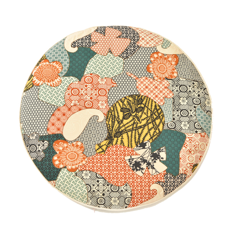 阳春小镇椅垫坐垫家用四季通用红木中式实木加厚餐椅防滑圆形座垫 - 图3