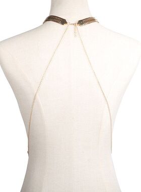 欧美热销性感沙滩bodychain流苏