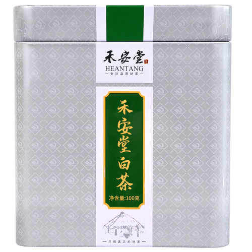 禾安堂2026年新茶叶自己喝安吉白茶绿茶共200g罐装正品官方旗舰店 - 图0