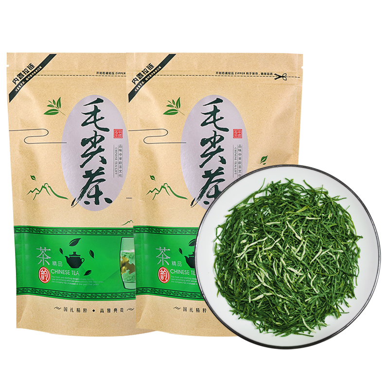 禾安堂旗舰店【买一斤送半斤】禾安堂毛尖绿茶新茶嫩芽茶叶信阳茶叶共750g0