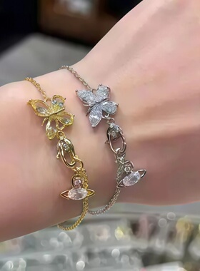西太后Nana同款蝴蝶锁骨链