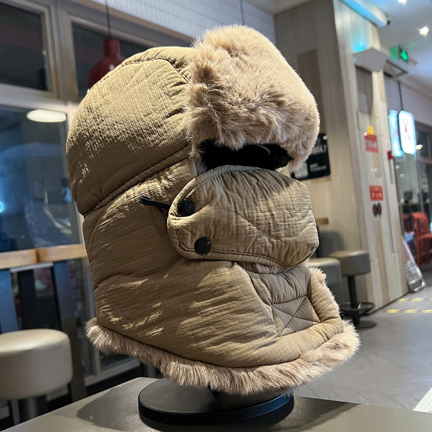 面罩护耳帽男女冬季加厚加绒雷锋帽东北户外骑车防风保暖护脖棉帽,淘宝优惠券,粉丝福利购,淘宝优惠卷