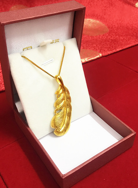 新款镀金仿真假三金爱情