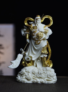 关公韦陀伽蓝招财神佛像摆件饰品