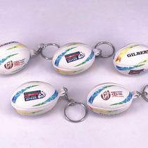 New Gilbert World Series Hong Kong 7s Rugby key button HK Sevens Keyring