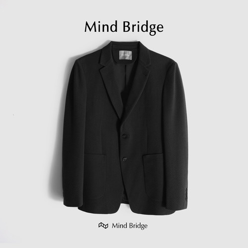 MindBridge【古董情书】高端商务休闲弹力西服透气垂感西装 M4390 - 图0