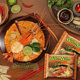 Yangyang brand Thai Tom Yum instant noodles hot and sour whole box