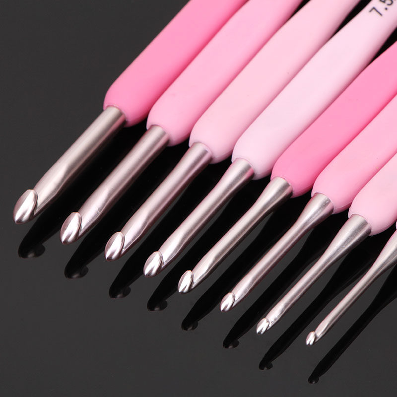 勾针钩针工具全套装手工软柄毛线衣编织包包不锈钢钩针diy材料包,淘宝优惠券,粉丝福利购,淘宝优惠卷