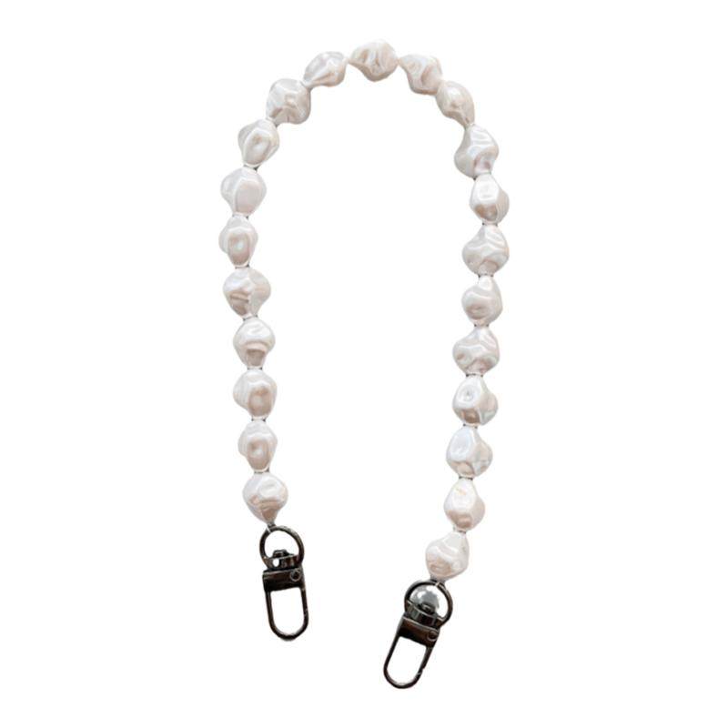 人造巴洛克异形珍珠链条手提单肩腋下包肩带手机链保护壳防摔装饰,淘宝优惠券,粉丝福利购,淘宝优惠卷