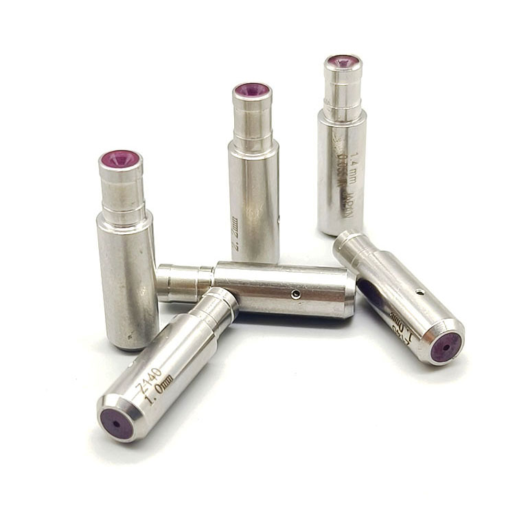 穿孔机配件台湾中谷打孔机眼模红宝石眼膜好用穿孔机导向器 - 图3