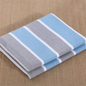ຜ້າຫຍາບເກົ່າ summer cool single thickened bed sheet quilt cover three-piece set single double large quilt new Shandong homespun cloth