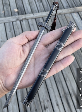 龙泉市剑小宝剑迷你袖珍短剑汉剑