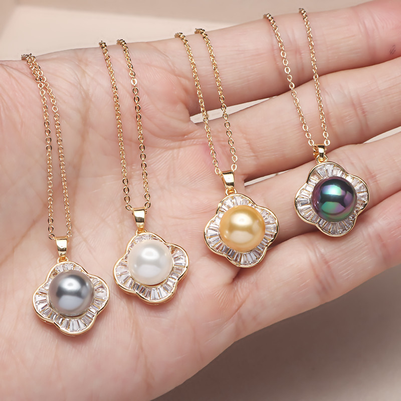 宴会贝壳珍珠项链女妈妈款首饰送妈妈送女友实用贝珠套装吊坠单颗,淘宝优惠券,粉丝福利购,淘宝优惠卷