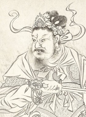 北宋李公麟白描人物百佛来朝图