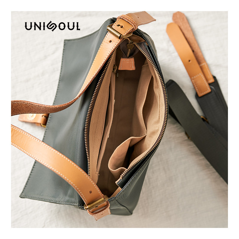 unisoul休闲尼龙潮流女士斜挎包 unisoul女士包袋