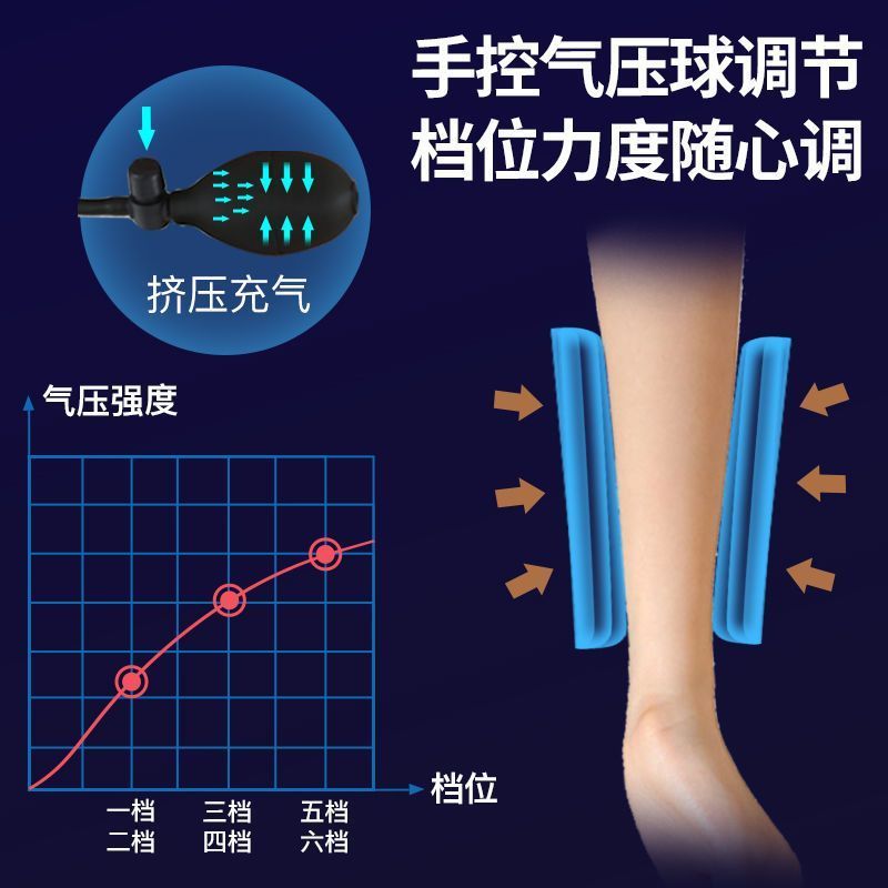 智能手臂按摩器手腕神器瘦手部理疗热敷护胳膊肘关节疼揉捏加热仪 - 图1