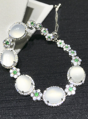 沛孚珠宝天然冰种玉髓帝王绿宝石