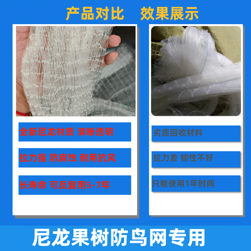 防鸟网果树果园樱桃葡萄梨树草莓鱼塘户外大棚尼龙线养殖网专用,淘宝优惠券,粉丝福利购,淘宝优惠卷