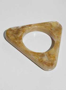 东大门同款树脂素圈手镯